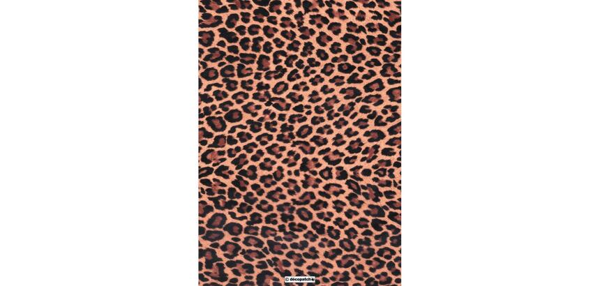 207 - Pochette 20 feuilles Décopatch - Marron