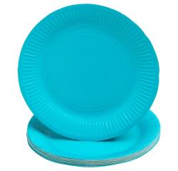 Platos de cartón sin plástico - Ø 23 cm