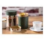 Lot de 2 boîtes à thé avec couvercle refermable - Kraft