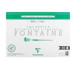 Fontaine bloc collé 1 côté 10F 36x51cm 300g grain torchon