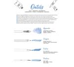 ODELIA, Bloc de coloriage multi-techniques de 20 feuilles A4 250g, Les villes