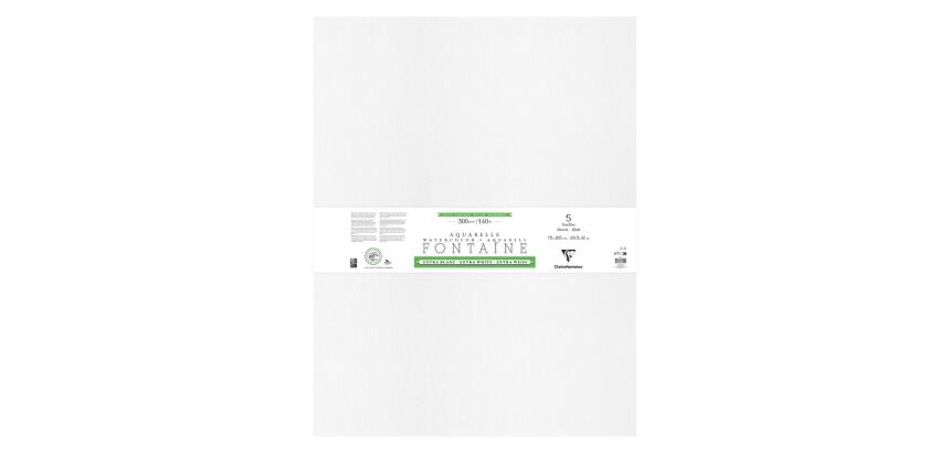 Fontaine Extra Blanc Grain Torchon paquet 5F 75x105cm 300g