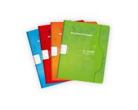 Cahier d'écriture piqué 7000 17x22 cm 32 pages grands carreaux 3 mm agrandi 12x12 cm 70 g - Assortis