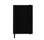 Rhodia Touch Watercolor Book accordéon, papier grain fin 100% coton 300g - A6 portrait, 32 pages - Noir