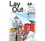 Layout bloc collé 70F A4 70g