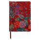 CÉLESTE Carnet A5 RR, Ligné 144 pages Jardin rouge