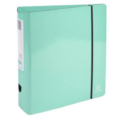 Classeur à levier Aquarel Prem'Touch - Dos arrondi 80mm - A4 - Couleurs assorties