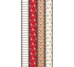 Kraft 70g Lovely Home Red 5x0,70m 20rl - Assortiment