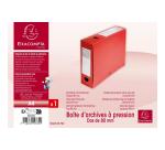 Boite de classement à pression Dos 80mm polypropylène 7/10e Opaque - A4