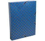 Boîte de classement dos 40mm carte lustrée 600g/m2 Néo Déco - Couleurs assorties