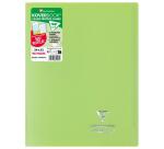 Koverbook, Heft 24x32 cm, 48 Blatt 90g, französische Lineatur Seyès, Einband aus opakem Polypropylen, 100% recycelt