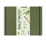 Bamboo album spiralé 20F 21x16cm 250g