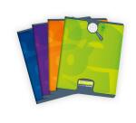 Cahier piqué 8000 CARTE 17x22 cm 60 pages grands carreaux 90 g - Assortis