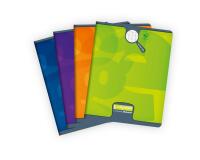 Cahier piqué 8000 CARTE 17x22 cm 60 pages grands carreaux 90 g - Assortis