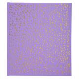Livre d'or 140 pages tranche or Plum' - Violet