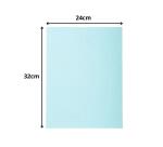 Packung mit 100 Aktendeckeln aus Recyclingkarton 220g, 24x32cm für DIN A4, Forever