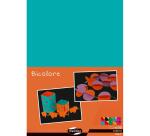 CARTON BICOLORE, Paquet de 100 feuilles 150g/m² au format 21x29,7cm - Assortiment