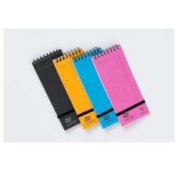 Listmaker Europa bloc reliure intégrale 18x7,6cm 120 pages ligné Couleur aléatoire - Assortis