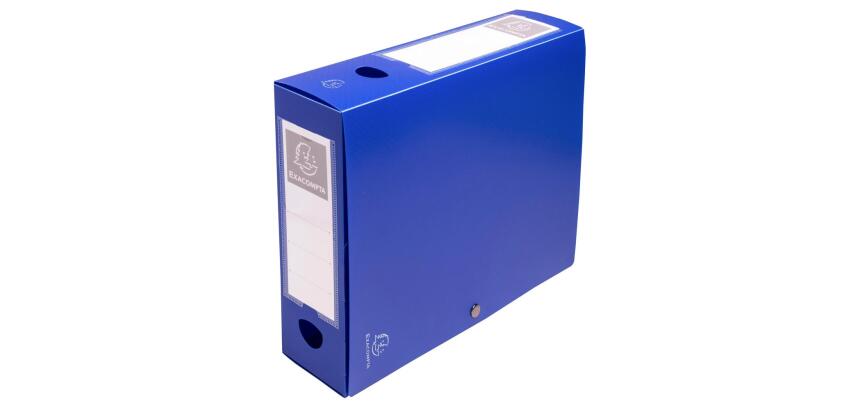 Exacompta Stud Filing Box A4 D80mm PP