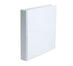 Classeur personnalisable rigide 3 poches KreaCover - 2 anneaux en D 20mm - A5 - Blanc