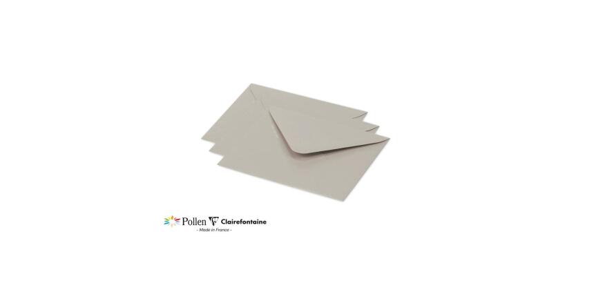 Paquet de 20 enveloppes Pollen 125x138mm 120g/m²
