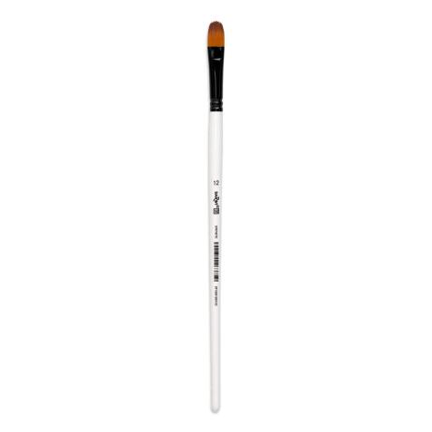 Darwi For You pinceau usé bombé 10,5 mm taille 12 - Blanc