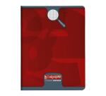 Cahier piqué 8000 CARTE 17x22 cm 140 pages grands carreaux 90 g - Assortis