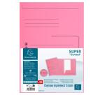 Paquet de 25 chemises 2 rabats SUPER 210 Contact - 24x32cm