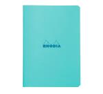 Rhodia geniet schrift Colors Azuur 14,8x21 cm - Azuurblauw