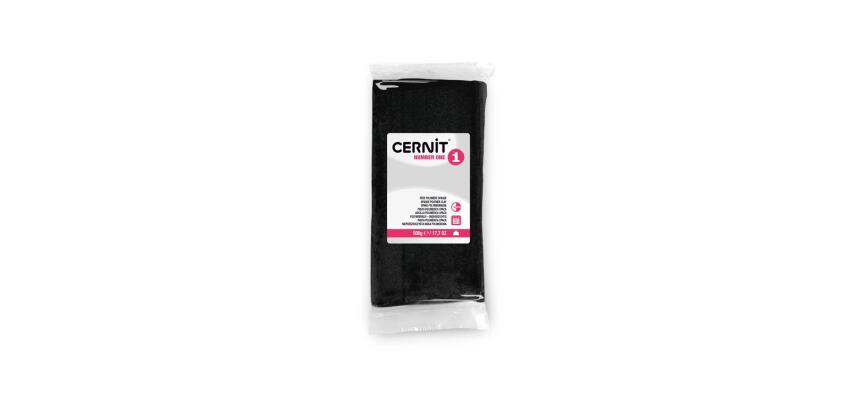 Cernit n°1 500 g Noir - Noir