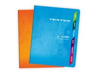 Textes piqué 7000 17x22 cm 120 pages grands carreaux 70 g - Assortis