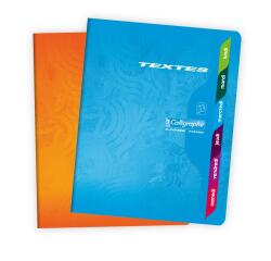 Textes piqué 7000 17x22 cm 120 pages grands carreaux 70 g - Assortis