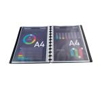 Protège-documents à anneaux et pochettes détachables 60 vues - A4