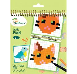 Graffy Pixel, Animaux familiers - Vert