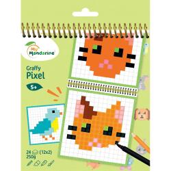 Graffy Pixel, Animaux familiers - Multicolore