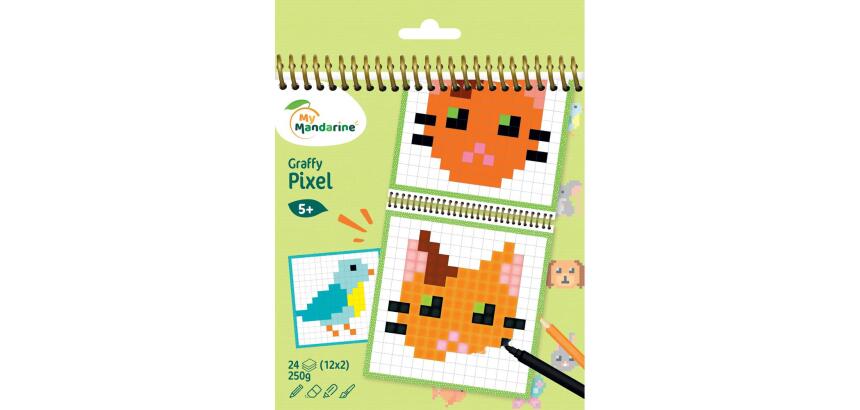 Graffy Pixel, Animaux familiers - Vert