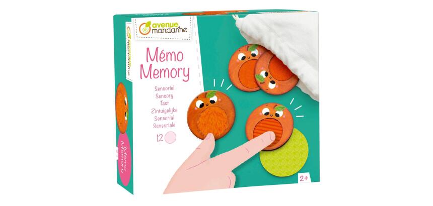 Mémory sensoriel - Multicolore