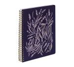Jardin des Sens, Carnet reliure intégrale A5 14,8x21cm, 148 pages, ligné, ass.