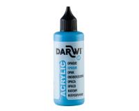 Darwi Flacon de 80 ml de Peinture Acrylique Universelle Opaque - Bleu