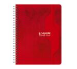 Cahier reliure intégrale 7000 17x22 cm 100 pages grands carreaux 70 g - Assortis