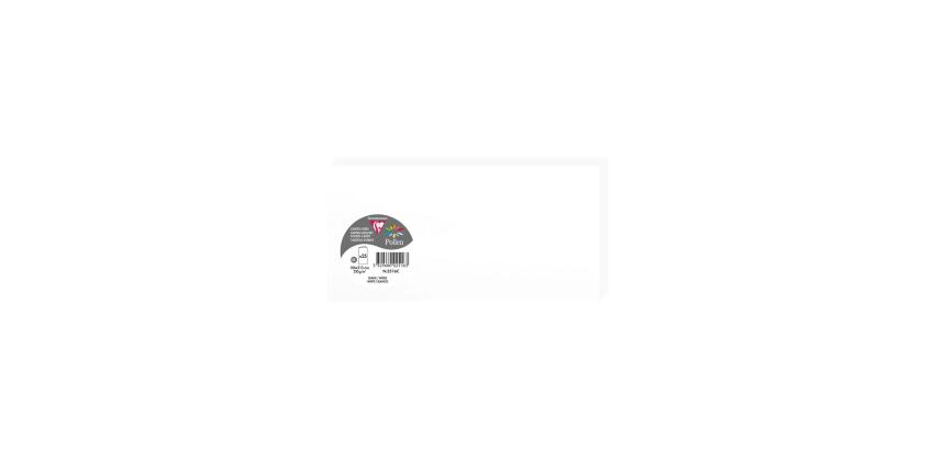 Clairefontaine Pollen Folded Cards - 106 x 213 mm - Pack of 25 - 210gsm