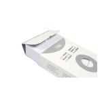 Estuche Exacompta de 100 fichas Exacompta de cartulina Bristol - con cuadricula 5x5 sin taladro 148x210mm - Blanco