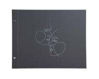 Album photo à vis 40 pages noires Art - Noir