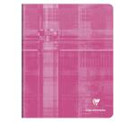 Cahier piqué 17x22 cm 80 pages grands carreaux - Assortis