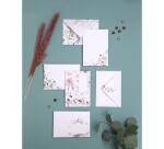 COLLECTION EUCALYPTUS, Paquet de 20 enveloppes imprimées Pollen 114x162mm 120g/m2 - Rose 3 - Rose