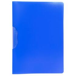 Clip Folder PP Col Cover Clear clip Ast - Assorted colours