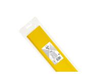 PAPIER CRÉPON, Sachet de 1 feuille pliée 75% au format 2,50x0,50m - Jaune citron