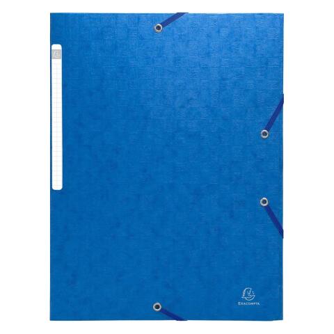 Carpeta Exacompta 3 solapas con gomas cartulina lustrada 600grs Scotten Nature Future - A4