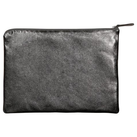 CUIRISÉ Pochette plate Universelle 35x25 cm Graphite