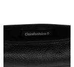 CUIR NOIR VIEILLI Petite ronde Ø3,5x18 cm. - Noir